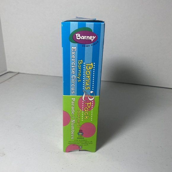 Barney’s Exercise Circus/Parade of Numbers (VHS, 1996, 2-Tape Set) Barney - Picture 10 of 10